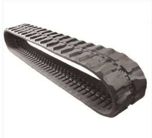 แผ่นรองยางทดแทนสีดำ / เสียงรบกวนต่ำ Yanmar Rubber Tracks 280 * 106 * 39k
