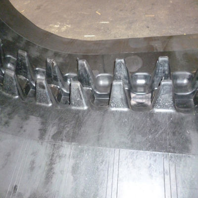 600 * 125 * 62 OEM Cralwer Dumper RT800 Dumper สายยาง