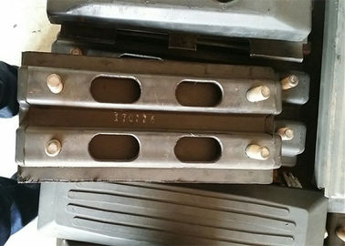 Black M14 Bolt เกี่ยวกับ Rubber Track Pads สำหรับเครื่องกลึงแบบ Cold Planer / Road Milling
