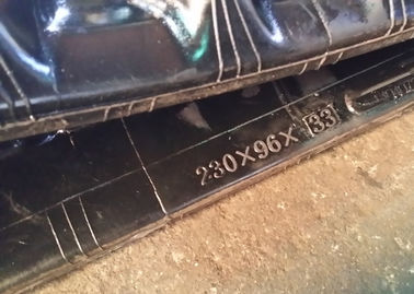 Bobcat Replacement Tracks ขนาดเล็กความดันพื้นต่ำสุด 3168mm ความยาวโดยรวม