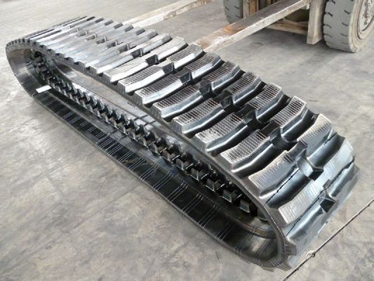 420x100x54 บล็อก เทรด Cralwer MX55 Excavator เส้นยาง