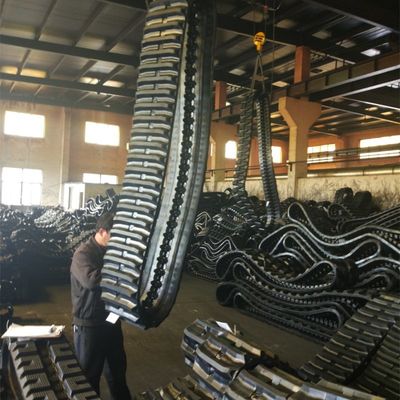 EXKAVATOR ยาง TrackS 450 X 71 X 86 ลิงค์สําหรับ KUBOTA / HANIX / HYUNDAI