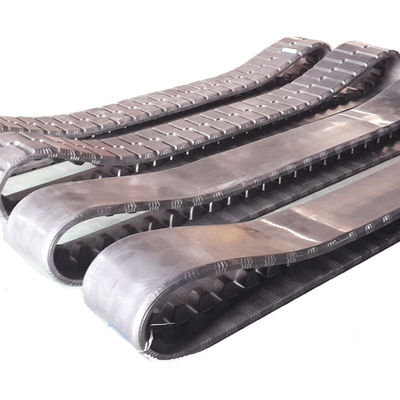 483x152.4x42 PF5510 ชิ้นส่วนเครื่องจักรก่อสร้างรถปูยางมะตอย แทร็กร่องยาง