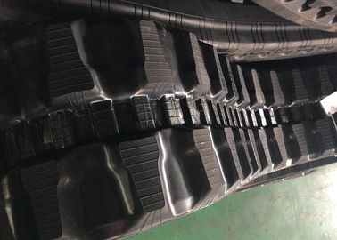 ร่องยางแทรคฟรีสีดำสำหรับ Komatsu Pc30 / Airmann Ax35u