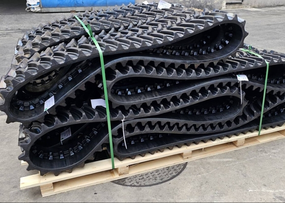 สายพานตีนตะขาบ H280X72X47 พร้อมลายดอกสูง 40 มม. สำหรับเครื่องจักรทำสวนหรือเครื่องตัดหญ้า