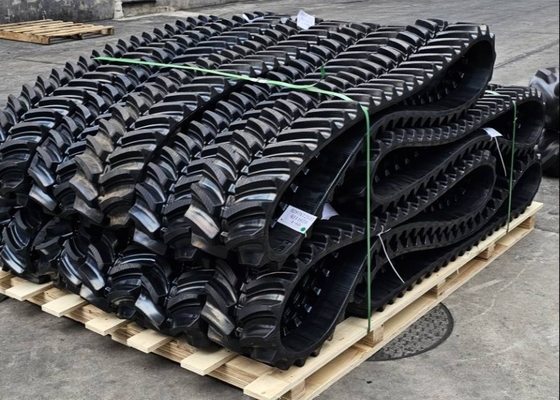 สายพานตีนตะขาบ H280X72X47 พร้อมลายดอกสูง 40 มม. สำหรับเครื่องจักรทำสวนหรือเครื่องตัดหญ้า
