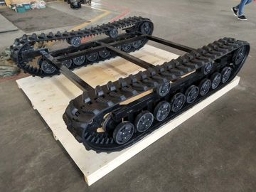 DP-BJLT-250 แชสซีติดตามยางพร้อมแบริ่งโหลดมอเตอร์ไฮดรอลิก 800 กก