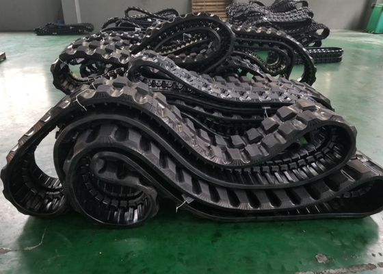รางยางแท่นขุดเจาะกว้าง 450 มม. รางยางทดแทนสำหรับ CAT 308BSR