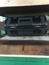 ตีนตะขาบยางสีดำ 305 × 103.7 × 20 สำหรับรางเลื่อนหิมะ / ยางหิมะพร้อมตัวเลื่อนโลหะ